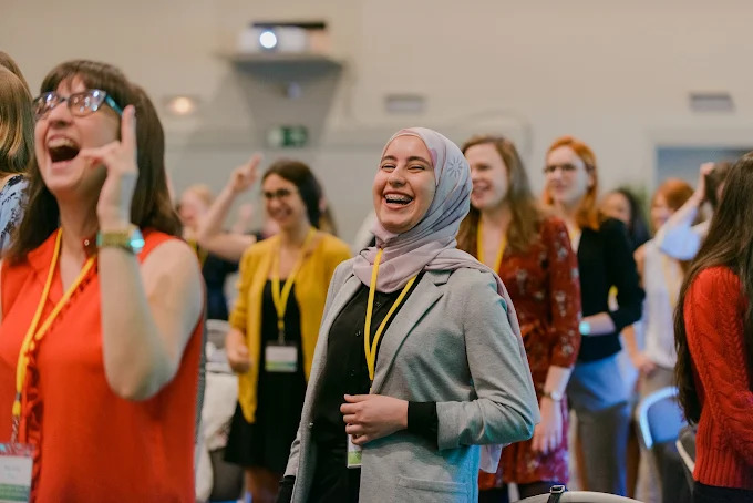 Audience interaction at a presentation