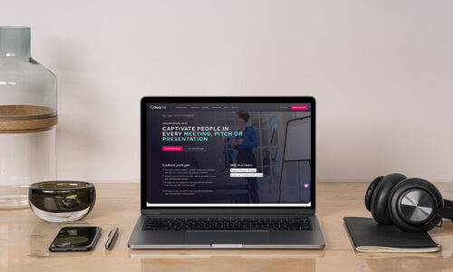 Body Talk Course Page Laptop