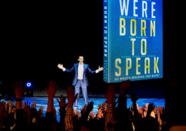 Stage presence from Richard Newman, Body Talk founder